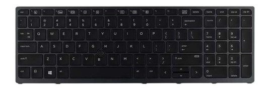 HP Keyboard (Slovernia)
