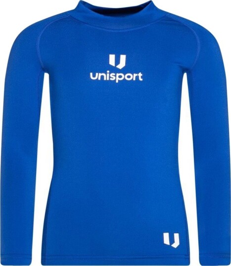 Unisport Warm Turtleneck Baselayer - Blå Barn, størrelse 128 cm