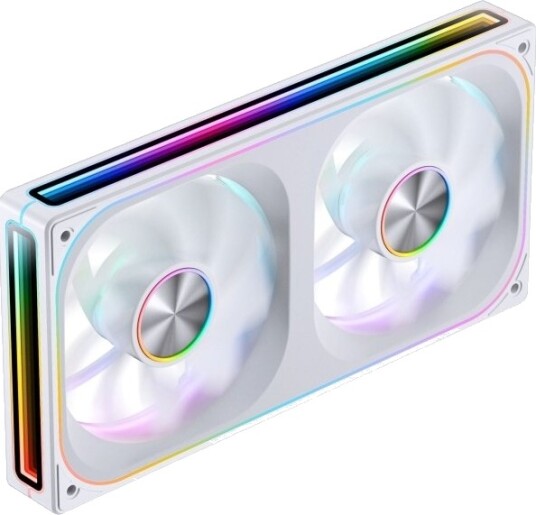 Jonsbo Za-240 Infinity Mirror Argb Reverse Blade Pwm-Vifte 240mm Hvit Za-240Wr Jonsbo Za-240 Infinity Mirror Argb Reverse Blade Pwm-Vifte 240mm Hvit Za-240Wr