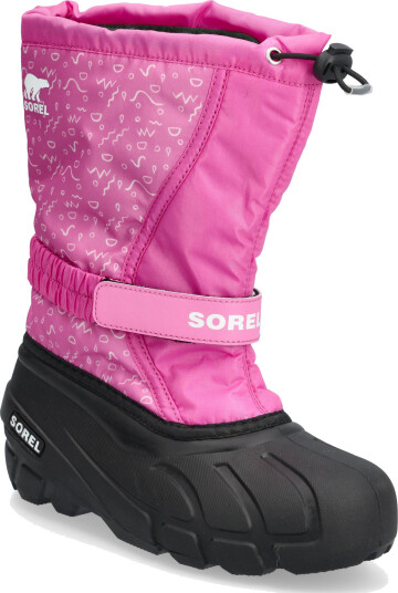 Sorel Youth Flurry Boot Print - Pink - 37 Sorel Youth Flurry Boot Print - Pink - 37