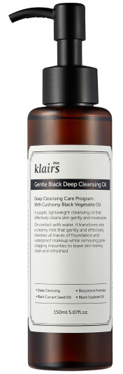 Klairs Gentle Black Deep Cleansing Oil 150ml