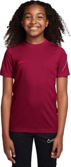 Nike Dri FIT Strike SS Football Tee Junior Team Red/Bright Crimson/Bright Crimson S (128 137cm)