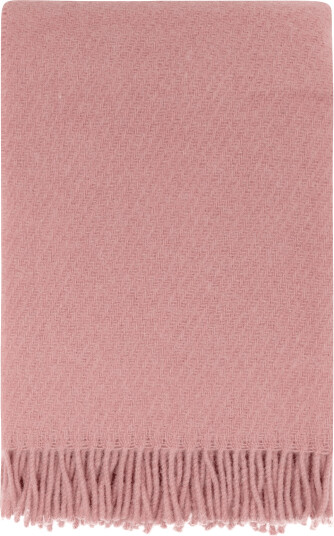 Høie of Scandinavia Falketind Pledd Varm Rosa - Pink - 120X180CM