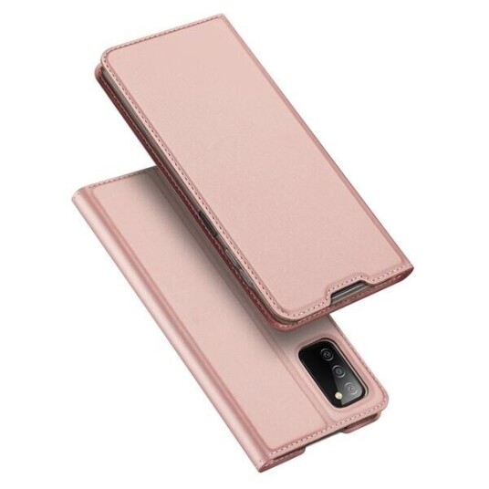 Dux Ducis Samsung Galaxy A03s DUX DUCIS Skin Pro Series Thin Wallet Kunstskinn Flipdeksel - Rosa Gull Dux Ducis Samsung Galaxy A03s DUX DUCIS Skin Pro Series Thin Wallet Kunstskinn Flipdeksel - Rosa Gull