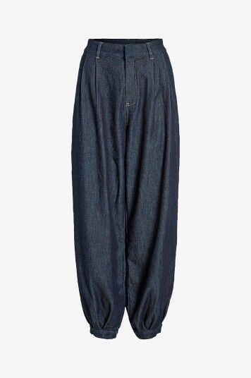Vila Bukser viCuba Denim Balloon Pants /ln Blå