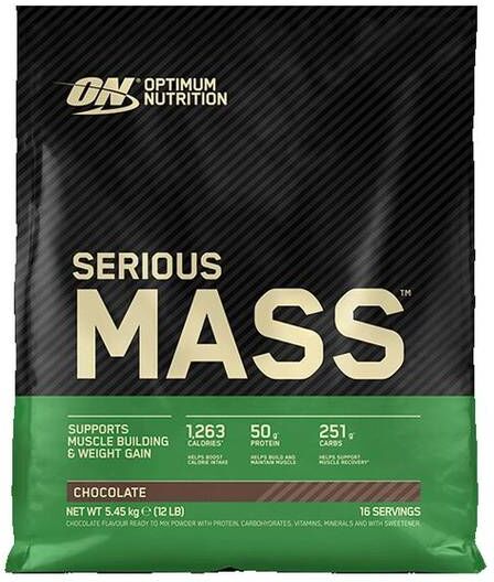 Optimum Nutrition Serious Mass 5,45 kg - Vektøkningspulver Optimum Nutrition Serious Mass 5,45 kg - Vektøkningspulver