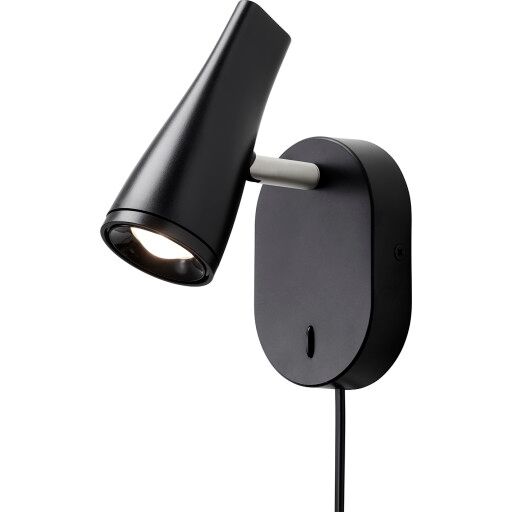 Nielsen Light Kile vegglampe 4,5 watt  - Svart