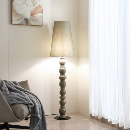 Gulvlampe Lyndorin Lucande Grønn Stue / spisestue Keramikk Design