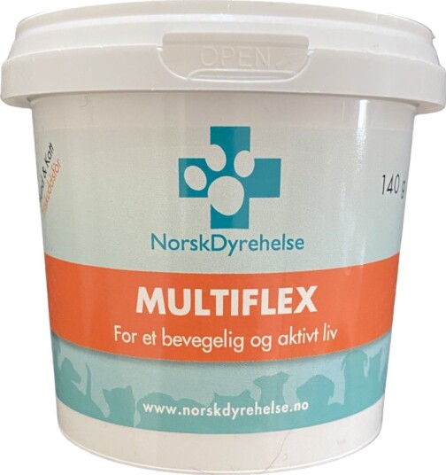 Norsk Dyrehelse MultiFlex Kosttilskudd Hund 620g Norsk Dyrehelse MultiFlex Kosttilskudd Hund 620g