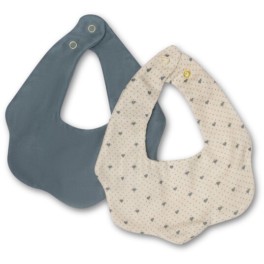 That"s Mine Roy Bibs 2 pack Lots of love sky Onesize