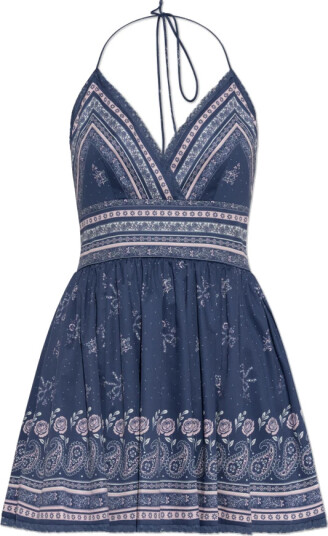 Loveshackfancy Dame Kjoler Blå 2XS,