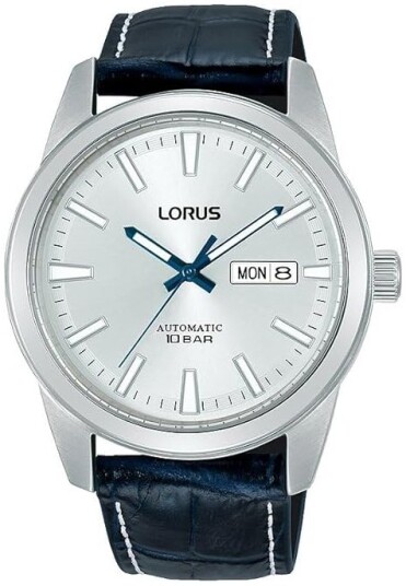 Lorus Herreklokke RL499BX9 Classic Sølvfarget/Lær Ø42 mm Lorus Herreklokke RL499BX9 Classic Sølvfarget/Lær Ø42 mm