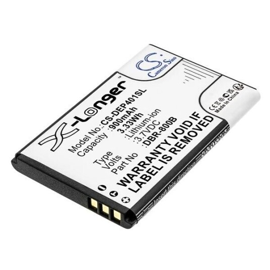 Doro Primo 401 batteri (900 mAh 3.7 V, Sort) Doro Primo 401 batteri (900 mAh 3.7 V, Sort)