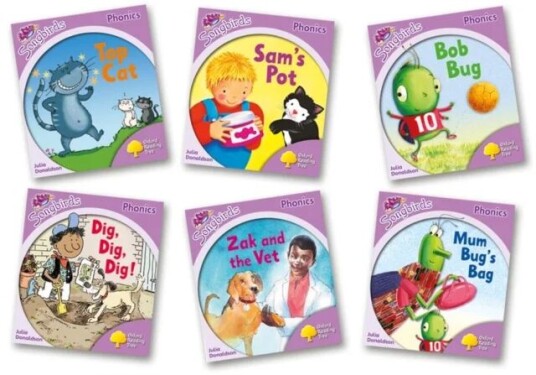 Oxford Reading Tree Songbirds Phonics: Level 1+: Mixed Pack Of 6 Av Julia Donaldson