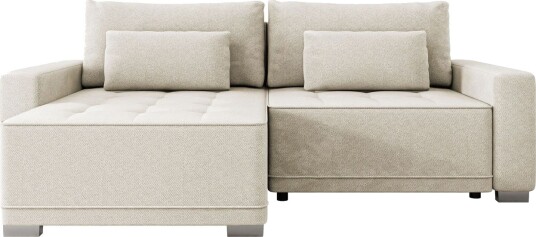 Manetto Sovesofa Med 2 Seters Divan Svart/Brun