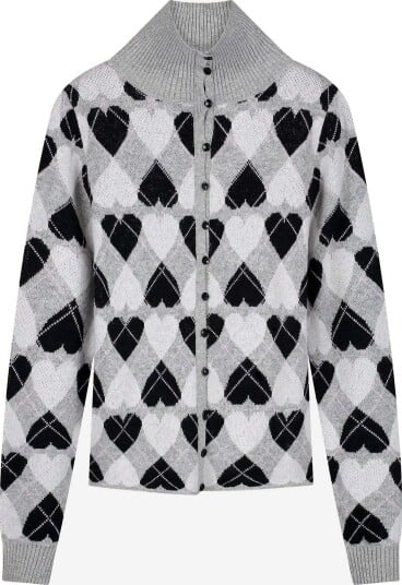 Fabienne Chapot Jamie Cardigan   GREY/BLACK   XS