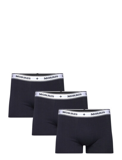Morris Morris Boxer Brief 3-Pack Old Blue - Navy - M