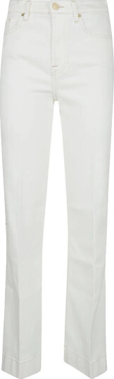 7 For All Mankind Dame Jeans Beige W28,