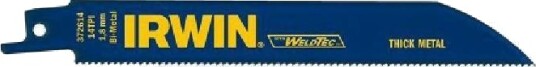 Irwin 614R Bajonettsagblad Metall 150mm, 14 TPI, 25 stk