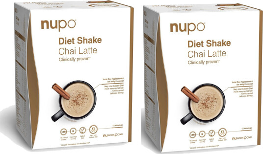 Nupo 2 x Diet Chai Latte 12 Portioner