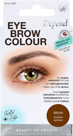 Depend Eyebrow Colour Depend Øyenbrynsfarge Depend Eyebrow Colour Depend Øyenbrynsfarge