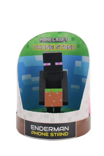 Minecraft Enderman Cable Guys Mini Mobilholder 10 cm Minecraft Enderman Cable Guys Mini Mobilholder 10 cm