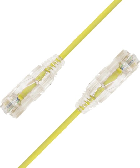 LinkIT SlimPatch U/UTP Cat6a yellow