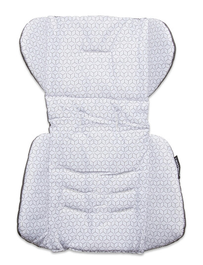 Twistshake Twistshake Tour Seat Liner + Foot Muff Grey - Blue - ONE SIZE