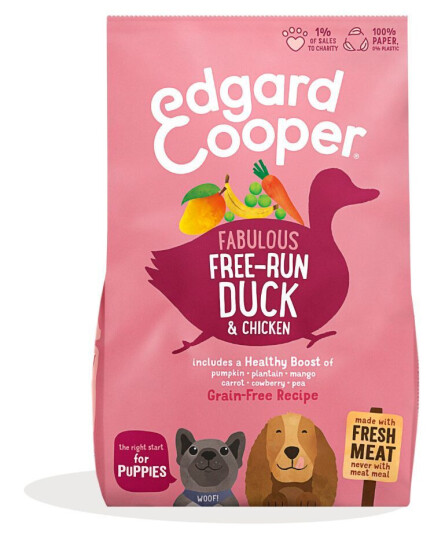 Edgard Cooper Fresh Free-Run Duck & Chicken Puppy 12Kg (542503948523) Edgard Cooper Fresh Free-Run Duck & Chicken Puppy 12Kg (542503948523)
