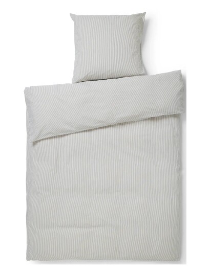 compliments Kyst Bed Linen Grey 140X220/60X63CM