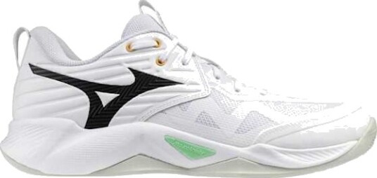 Mizuno WAVE MOMENTUM PROU White/Black/Frozen Emerald 43 UK 9 Fotballsko