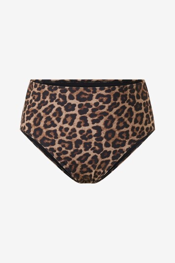 Zizzi - Bikinitruser caAnne Hw Brief Aop - Brun Zizzi - Bikinitruser caAnne Hw Brief Aop - Brun