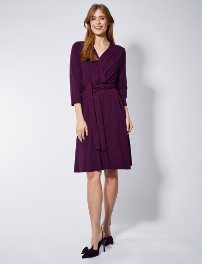 Jumperfabriken Kate Dress - Burgundy - XS Jumperfabriken Kate Dress - Burgundy - XS