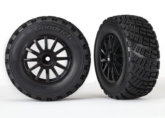 Traxxas 7473T Tires & wheels assembled glued
