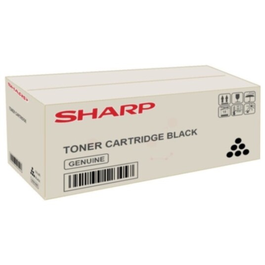 Sharp MX560GT Tonerkassett svart 40.000 sider Sharp MX560GT Tonerkassett svart 40.000 sider