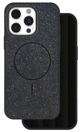 TFO Mobildeksel iPhone 16 Pro Glitter Thin MagSafe Svart - Vanntett