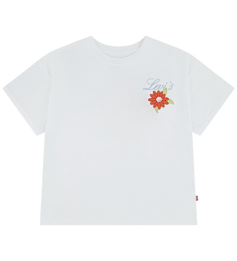 Levi"s Lvg Levis Floral Oversized Tee White 104 Levi"s Lvg Levis Floral Oversized Tee White 104
