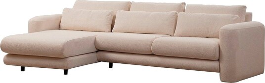 Hanah Home Hjørnesofa venstre Maisy Beige Hanah Home Hjørnesofa venstre Maisy Beige