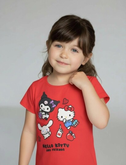 Hello Kitty Tshirt Red 98 Hello Kitty Tshirt Red 98