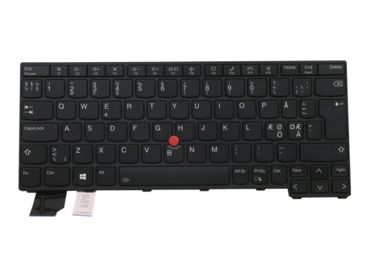 Lite-On - Erstatningstastatur For Bærbar Pc - Med Trackpoint - Bakbelysning - Qwerty - Nordisk - Svart - For Thinkpad X13 Gen 2 20Wk, 20Wl Lite-On - Erstatningstastatur For Bærbar Pc - Med Trackpoint - Bakbelysning - Qwerty - Nordisk - Svart - For Thinkpad X13 Gen 2 20Wk, 20Wl