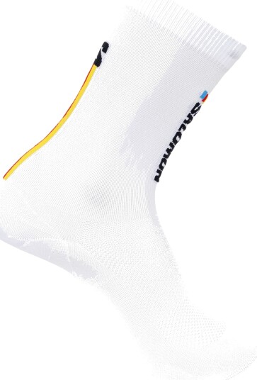 Salomon Pulse Race Flag Crew Løpesokker White 39 41