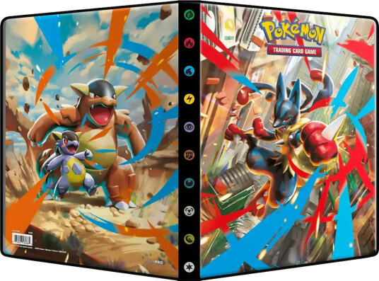 Pokemon Mega Evolution A4 Album for Samlekort med plass til 90 kort