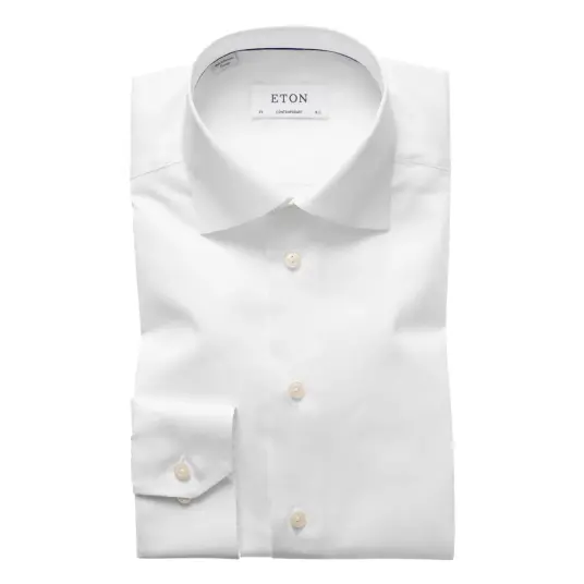 Eton Herre Skjorter Hvit 5XL