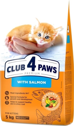 Club4L Kitten Laks Tørrfôr 5 kg Club4L Kitten Laks Tørrfôr 5 kg