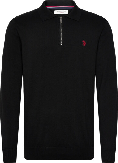 U.S. Polo Assn. Rocky Reg Hz Uspa M Knit - Black - L U.S. Polo Assn. Rocky Reg Hz Uspa M Knit - Black - L