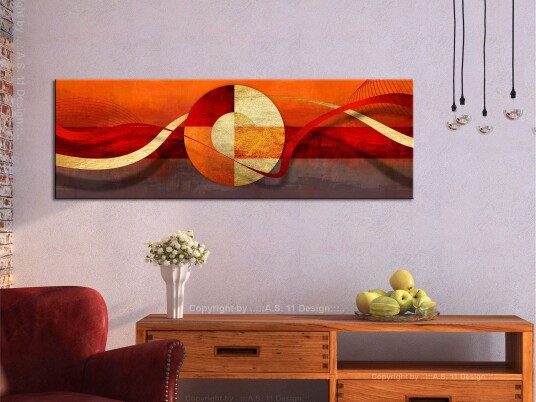 Tavla Circle of Life 1 Part Narrow 120x40