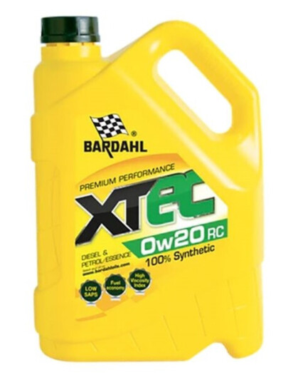 Bardahl 0W20 Rc 5L Bardahl 0W20 Rc 5L