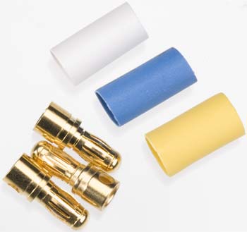 Traxxas 3342 Bullet Connectors Male 3.5mm Heat Shrink 3 Traxxas 3342 Bullet Connectors Male 3.5mm Heat Shrink 3
