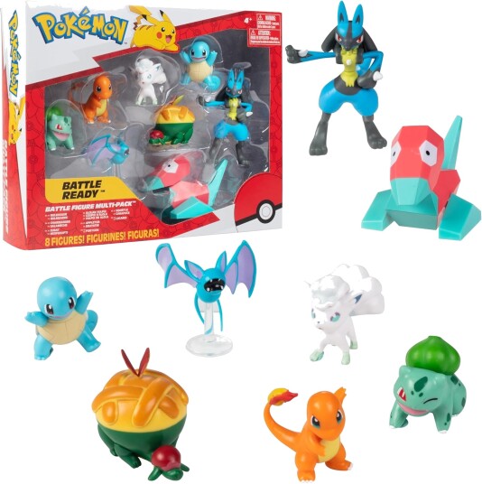Pokémon Pokemon W7 Figur 8 pk Pokémon Pokemon W7 Figur 8 pk