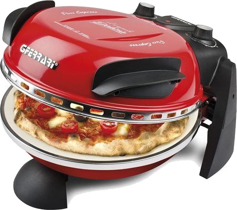 Acer Delizia Elektrisk Pizzaovn 1200W Ø31 cm Rød